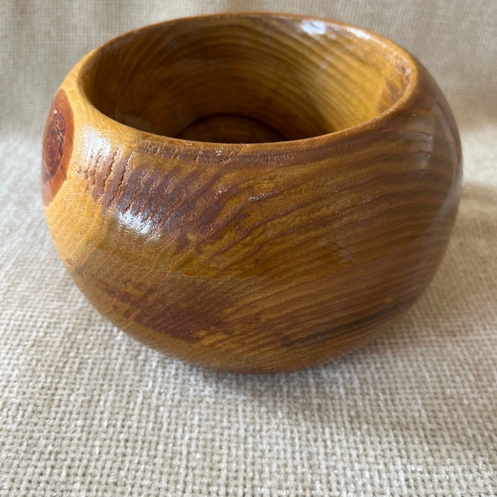 New Belgium Brewing Wooden Bowl/Planter